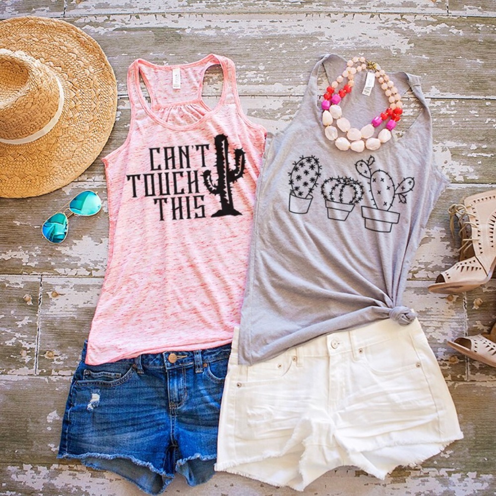 🆕 One left! “Can’t Touch This” Cactus Tee